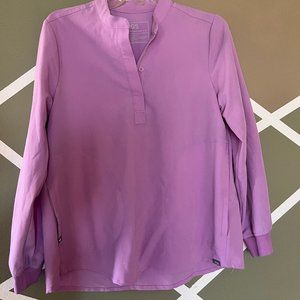 FIGS women's Dusk REMIX Rafaela™ - Longsleeve Scrub Top - S / Dusk